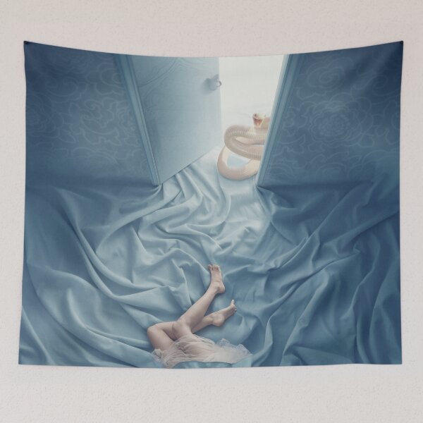 Item preview, A Secret Little Blue Door designed and sold by Eugene Efuni.