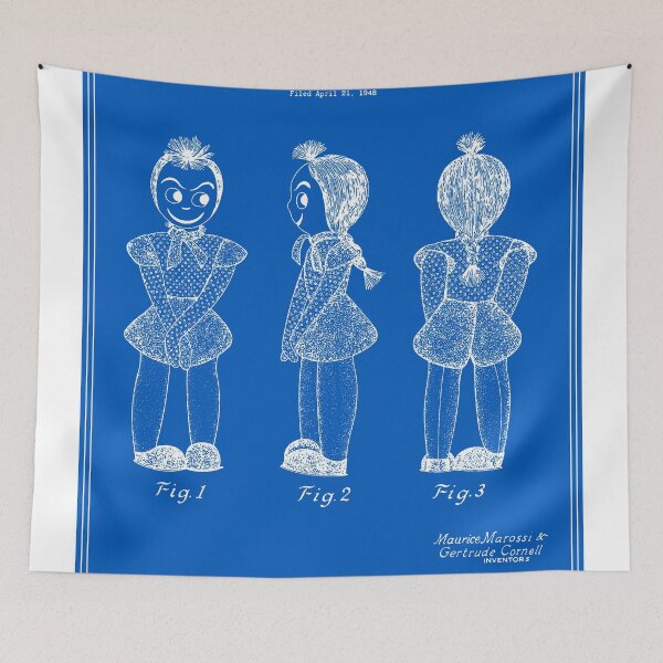 Item preview, Creepy Doll Patent - Blueprint designed and sold by FinlayMcNevin.
