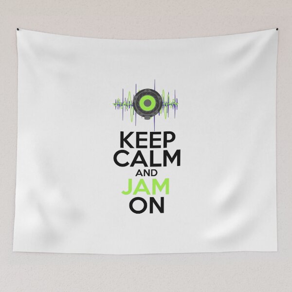 Item preview, Keep Calm and Jam On designed and sold by Austin Macho.