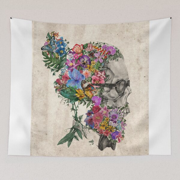 Item preview, hipster skull 2 designed and sold by BekimART.