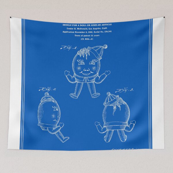 Item preview, Humpty Dumpty Patent - Blueprint designed and sold by FinlayMcNevin.