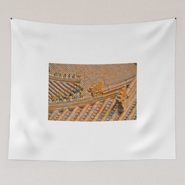 Item preview, Chinese Temple Roof Abstract designed and sold by Alexandra Lavizzari.