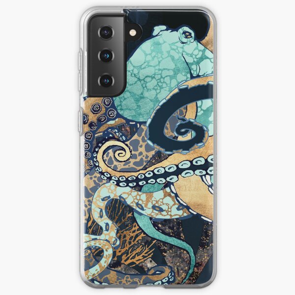 Pieuvre métallique II Coque souple Samsung Galaxy