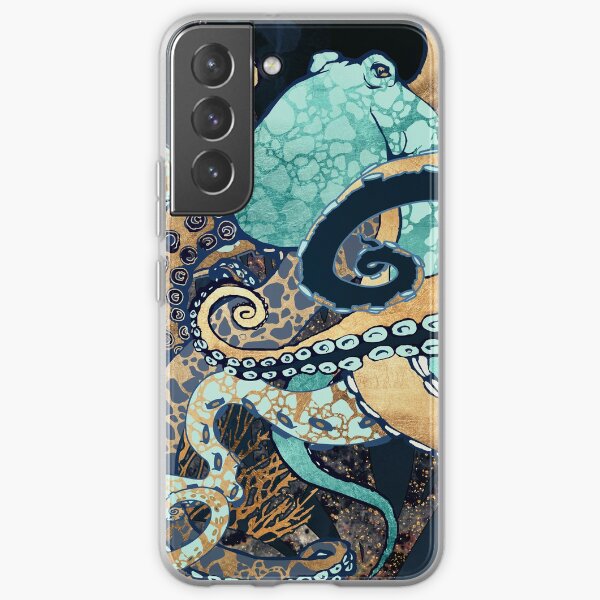 Metallic Octopus II Samsung Galaxy Soft Case