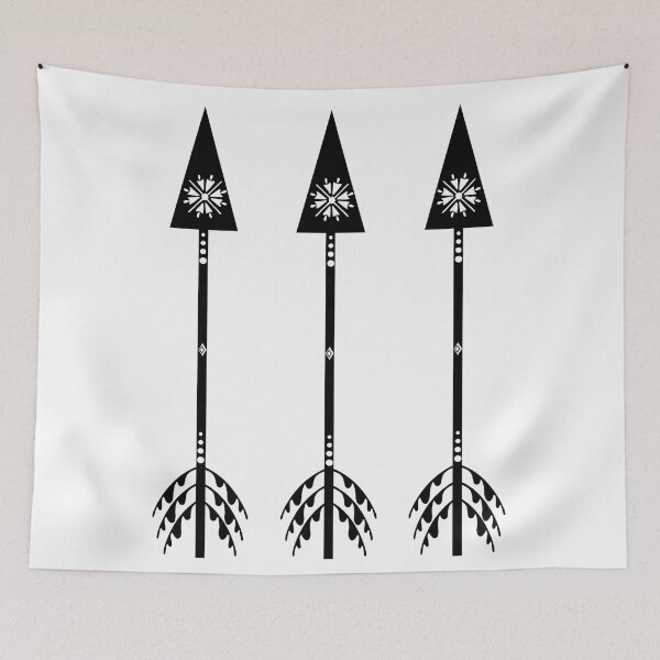 Item preview, Arrows - White designed and sold by Pine Lime Designs.