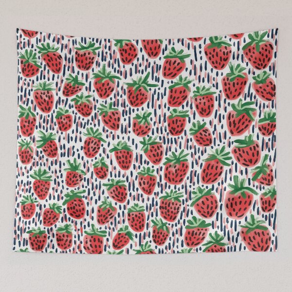 Item preview, Strawberry Fields and Dashes designed and sold by lisaguen.