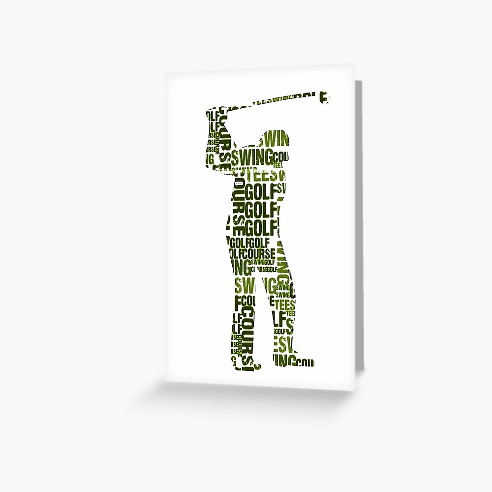 Golf sports Greeting Card