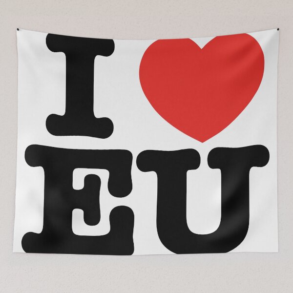 Item preview, I HEART EU - did you vote remain?? designed and sold by Ximoc.