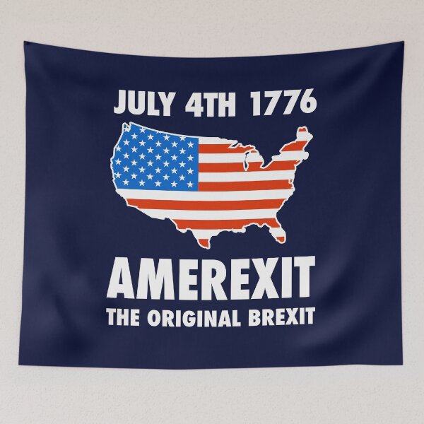 Item preview, Amerexit The Original Brexit T-Shirt designed and sold by Yipptee Shirts.
