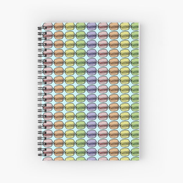 Macarainbow Spiral Notebook