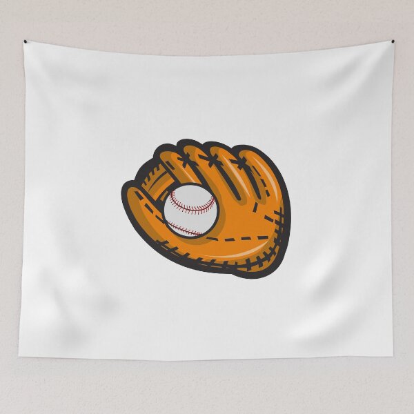 Item preview, Baseball Glove Ball Retro designed and sold by patrimonio.