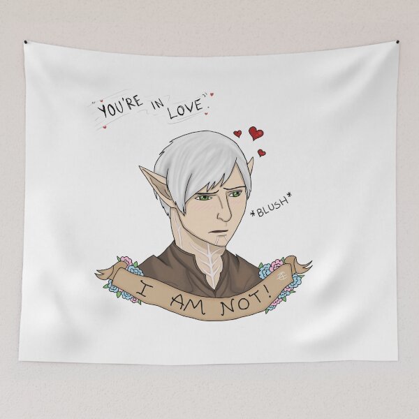 Item preview, Fenris In Love - Dragon Age II Fanart designed and sold by ClimbTheIvy.