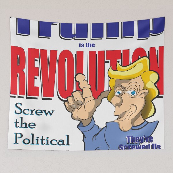 Item preview, Trump is the REVOLUTION designed and sold by MontanaJack.