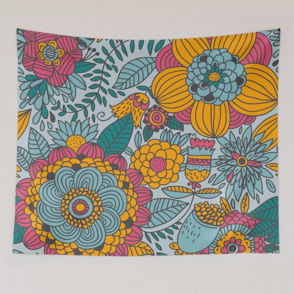 Item preview, Bold Paisley Floral designed and sold by peacockcards.
