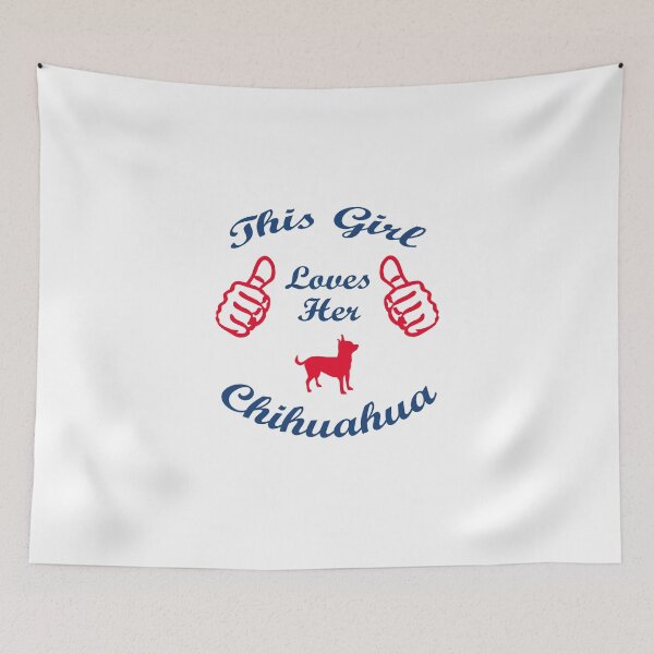 Item preview, This Girl Loves her Chihuahua designed and sold by erliza.