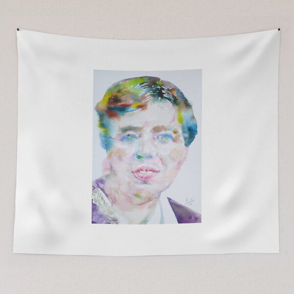 Item preview, ELEANOR ROOSEVELT - watercolor portrait designed and sold by lautir.
