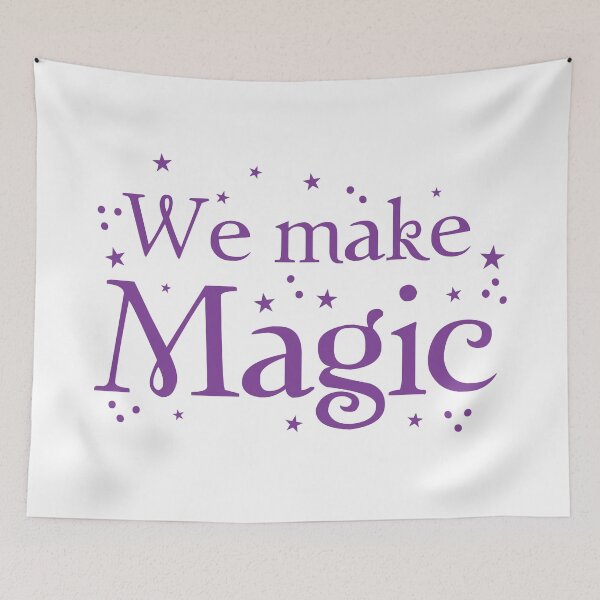 Item preview, We make magic in purple designed and sold by jazzydevil.