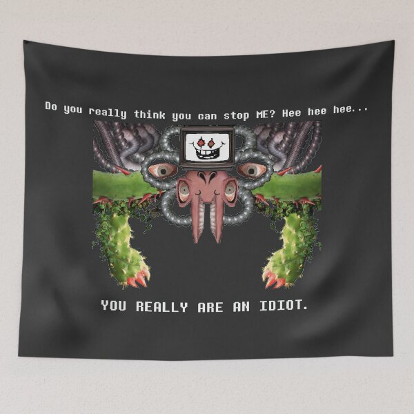 Item preview, UNDERTALE - Flowey Quote designed and sold by SonicCraftRED.