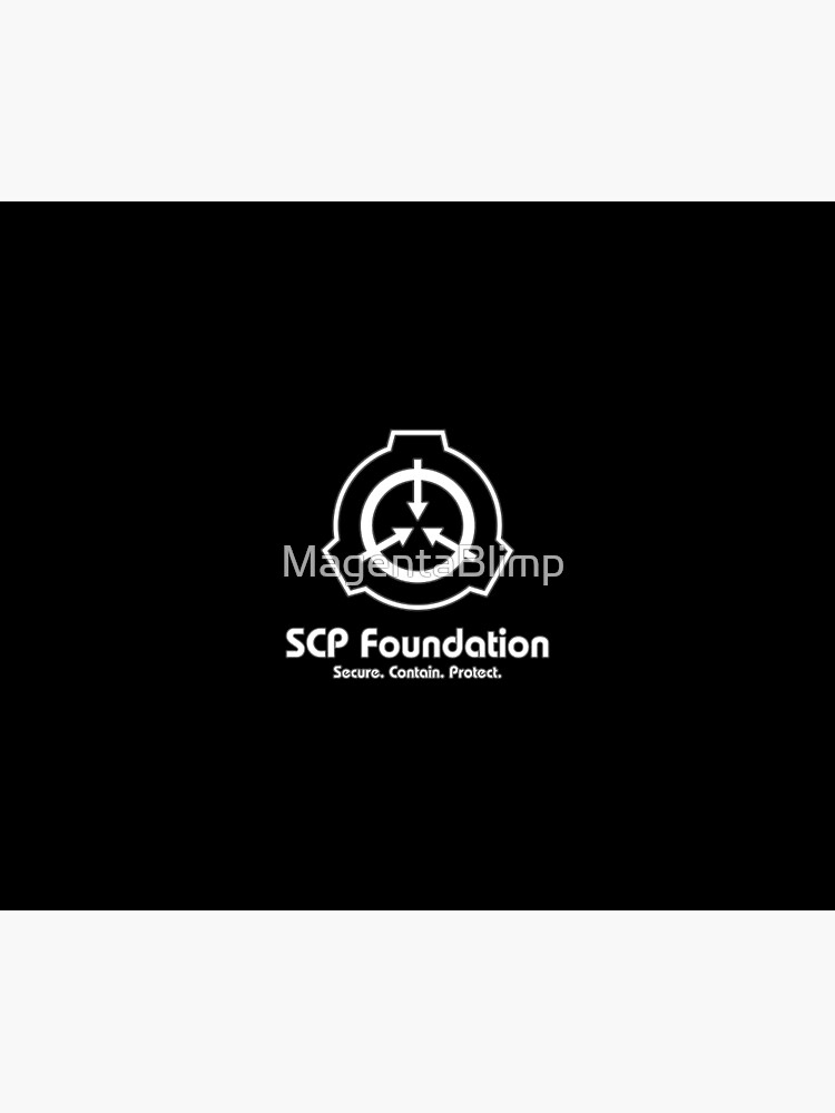 SCP Foundation (in Black) Sticker for Sale by MagentaBlimp