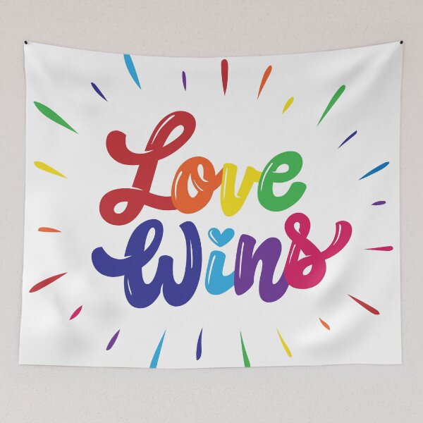 Item preview, Love Wins designed and sold by Syril Bobadilla.
