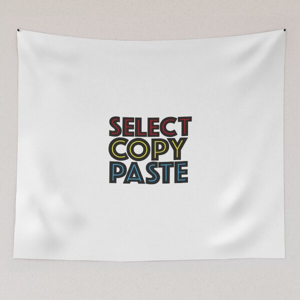 Item preview, Select Copy Paste designed and sold by Brett Perryman.