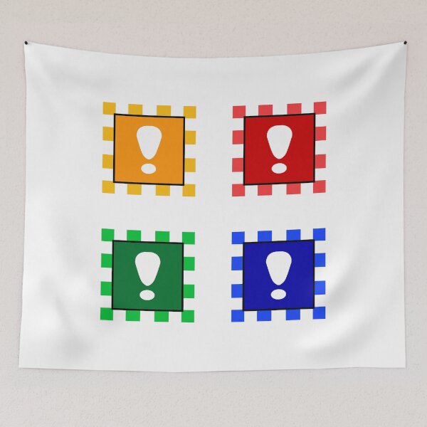 Item preview, Power-up Blocks (Square version) designed and sold by vortiene.