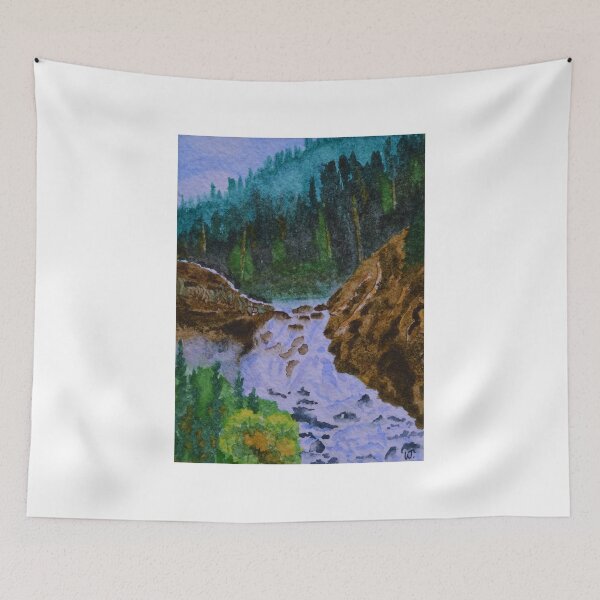Item preview, Color at Firehole Falls designed and sold by Warren  Thompson.