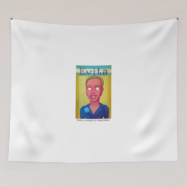 Item preview, Evita with hearts  designed and sold by Diego Manuel Rodriguez.