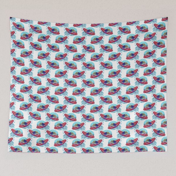 Item preview, Surfing Turtle Pattern designed and sold by SaradaBoru.