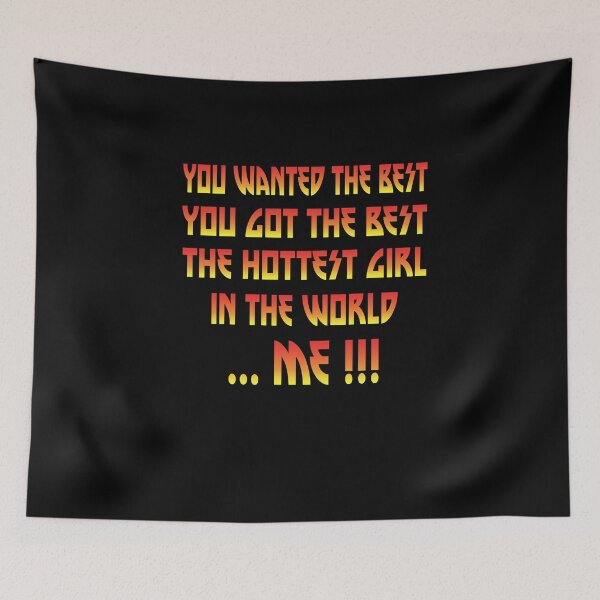 Item preview, Hottest Girl designed and sold by Lazyfish.