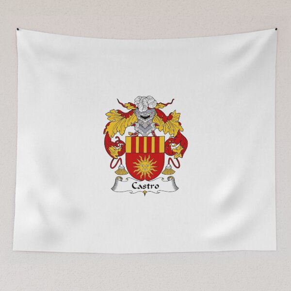 Item preview, Castro Coat of Arms/ Castro Family Crest designed and sold by carpediem6655.