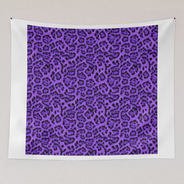 Item preview, Faux Fur Fabric Purple Black designed and sold by apgme.