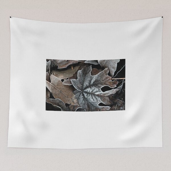 Item preview, Frost sprinkled maple leaves designed and sold by mistyrose.