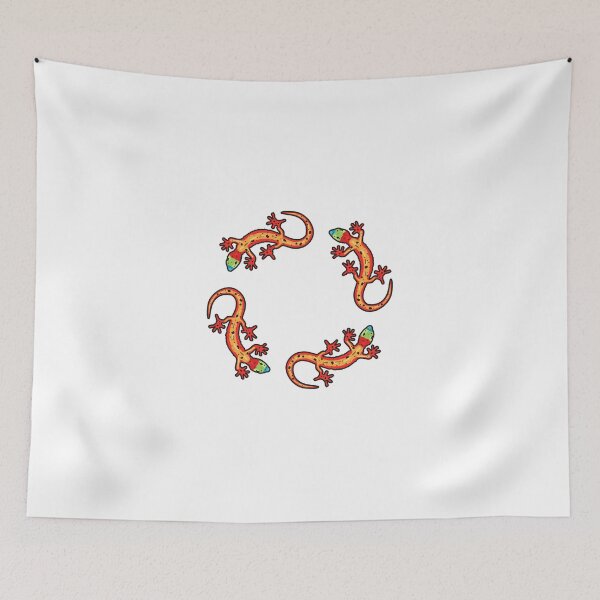 Item preview, Gecko Kreis bunt designed and sold by freaks13.