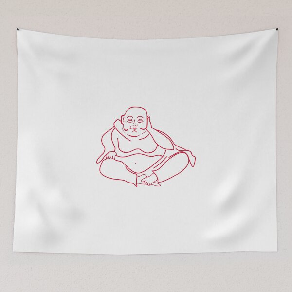 Item preview, Buddha red designed and sold by freaks13.