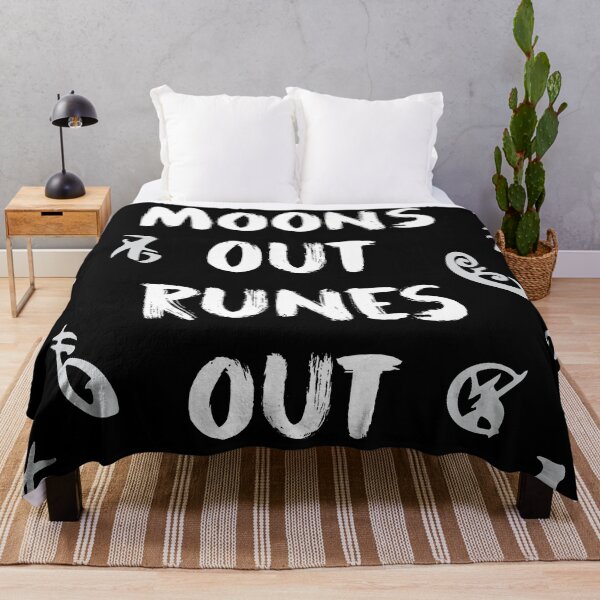 Item preview, moons out runes out designed and sold by cyborgfirelord.