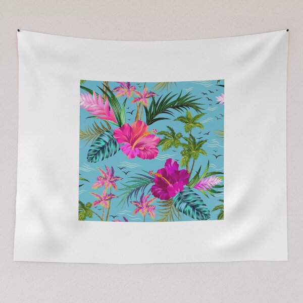 Item preview, Hello Hawaii, a stylish retro aloha pattern. designed and sold by belokrinitski.