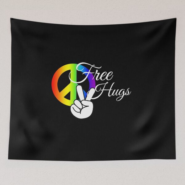 Item preview, Free Hugs! designed and sold by Rai Ball (The Elocutioner).