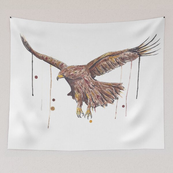 Item preview, Golden Eagle designed and sold by Calum Margetts Illustration.