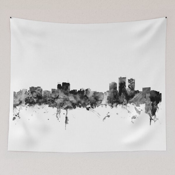 Item preview, Anchorage Alaska Skyline designed and sold by ArtPrints.