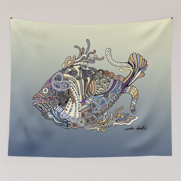 Item preview, Dragon Fish in Water designed and sold by wontondoodles.