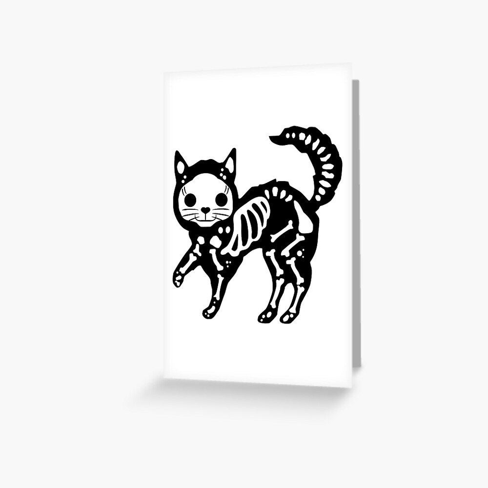 Cat Skull Line Art Tattoo Sketch Stock Illustration 1677921559 |  Shutterstock