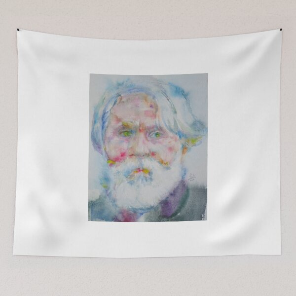 Item preview, IVAN TURGENEV - watercolor portrait designed and sold by lautir.