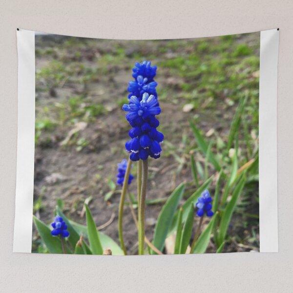 Item preview, Blue flowers designed and sold by Mikhail Zhirnov.