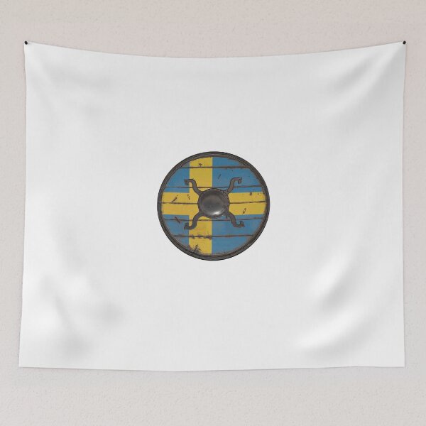 Item preview, Swedish Viking Shield designed and sold by dasilvawolfgang.