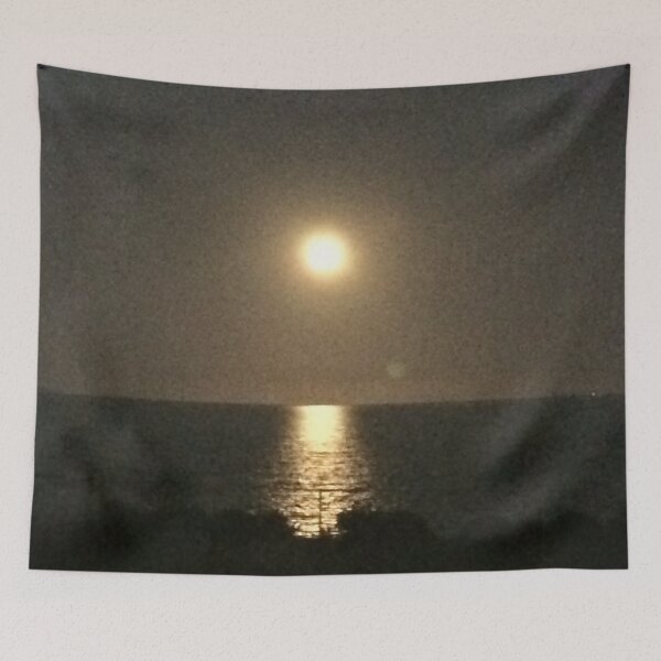 Item preview, Moon over the bay designed and sold by Fiona Doyle.
