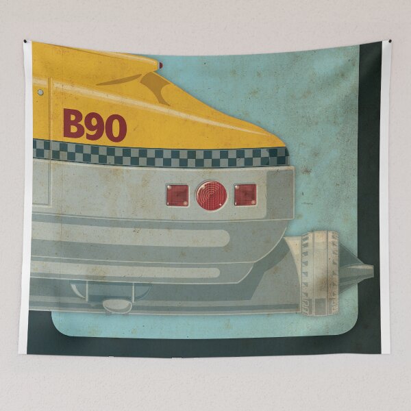 Item preview, Korben Dallas' Flying Taxi, The Fifth Element 3 of 3 designed and sold by Staermose.