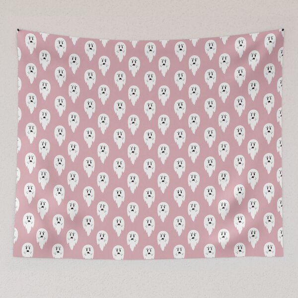 Item preview, Pouty Ghost Pink Pattern designed and sold by SaradaBoru.