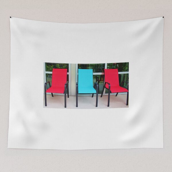 Item preview, Red And Blue Chairs designed and sold by Cynthia48.