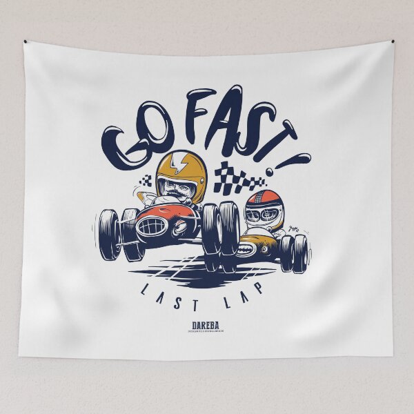 Item preview, Rider: go fast, last lap designed and sold by dareba.